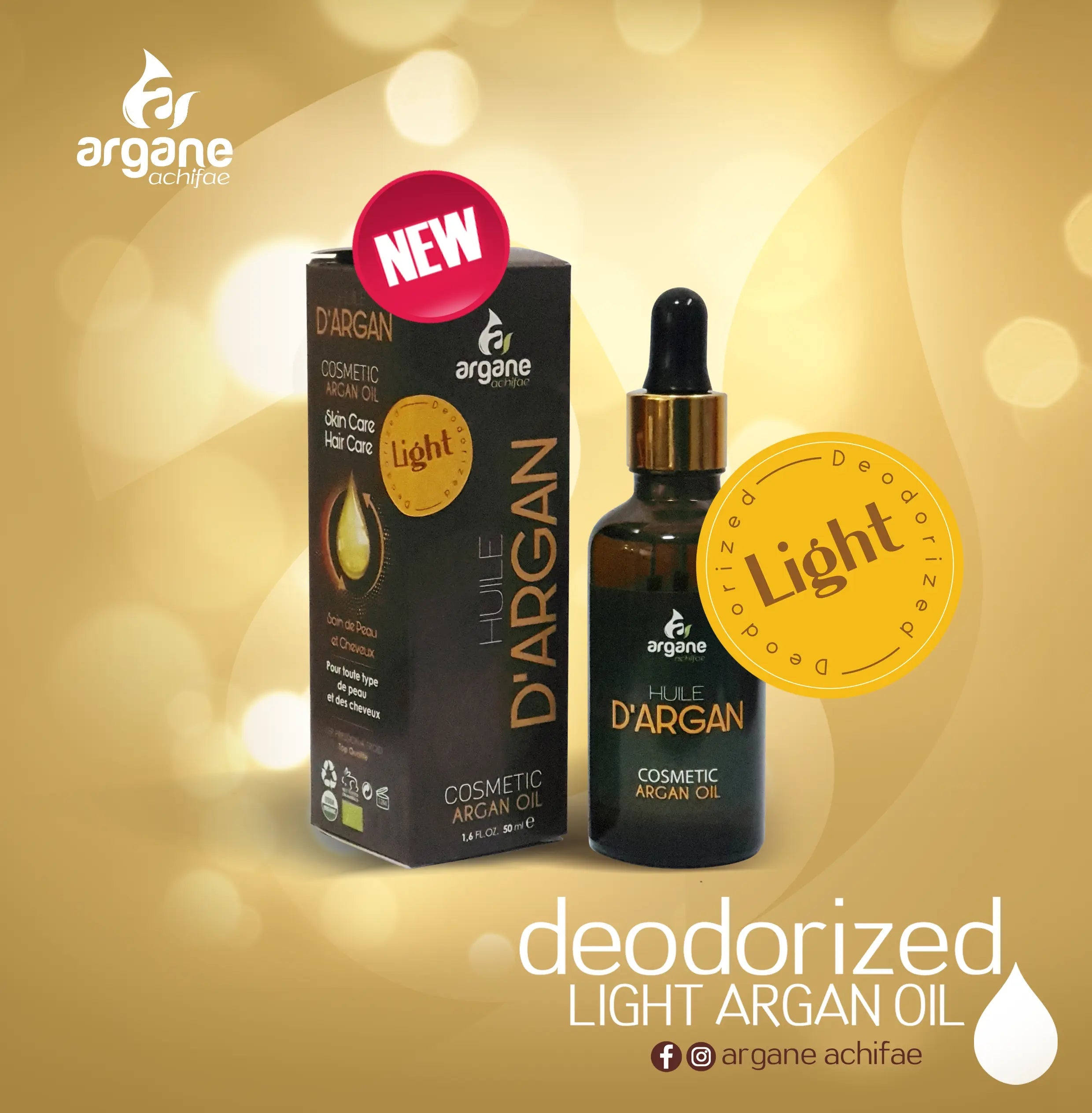 deodorised Argan Oil private label