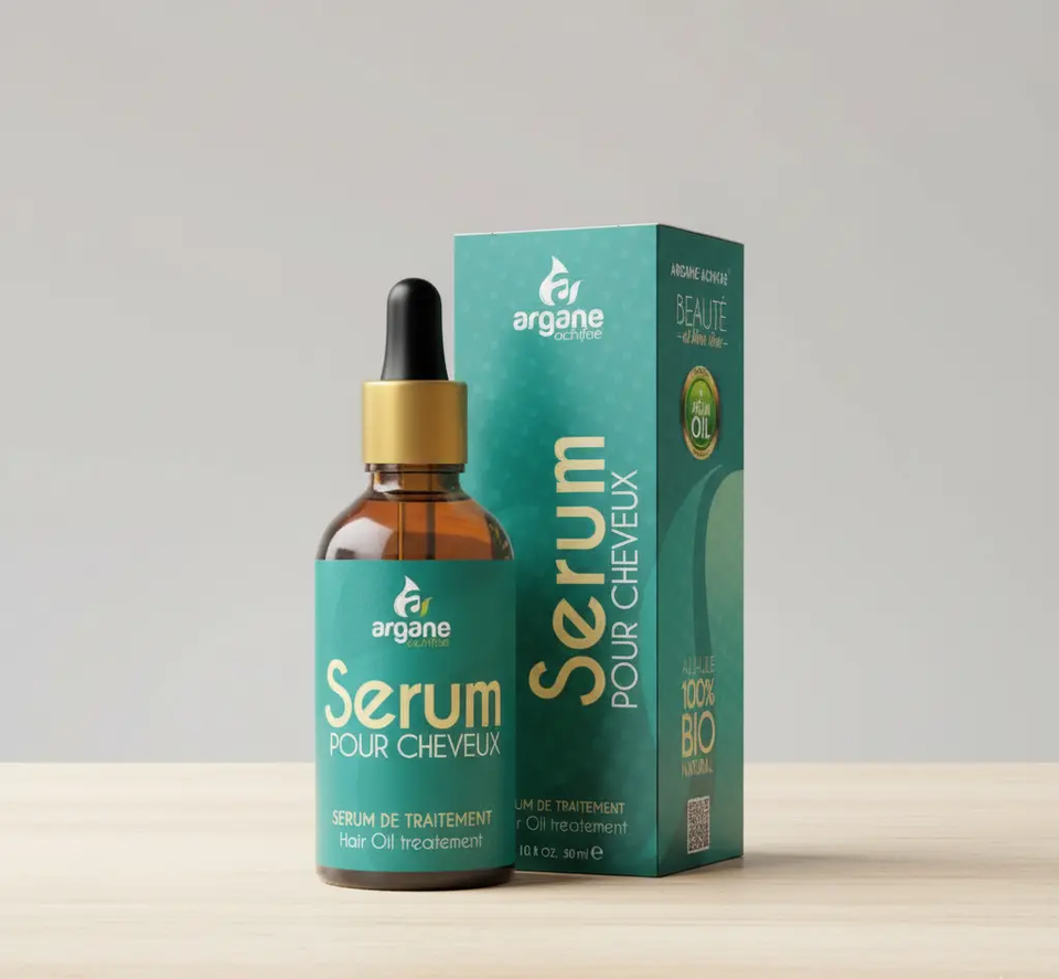 HAIR OIL TREATMENT WITH ARGAN (50ML) -  ZINEGLOB | First producer of Organic Moroccan Argan oil