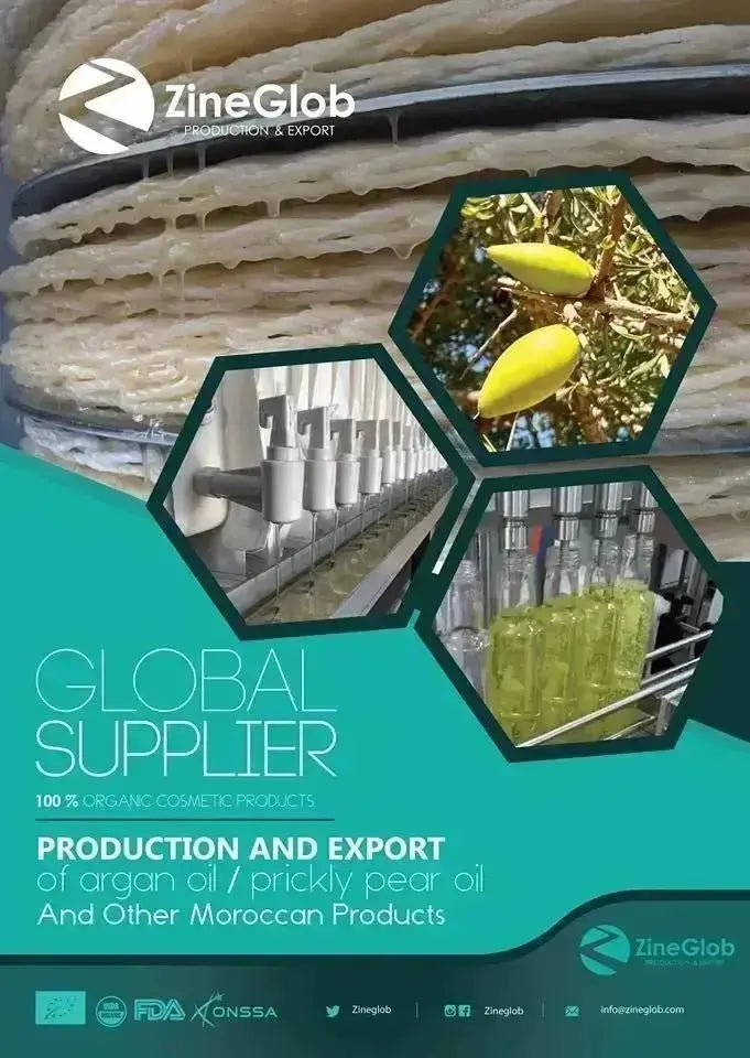 GLOBAL SUPPLIER, PRODUCTION AND EXPORT OF ARGAN OIL AND PRICKLY PEAR OIL - ZINEGLOB
