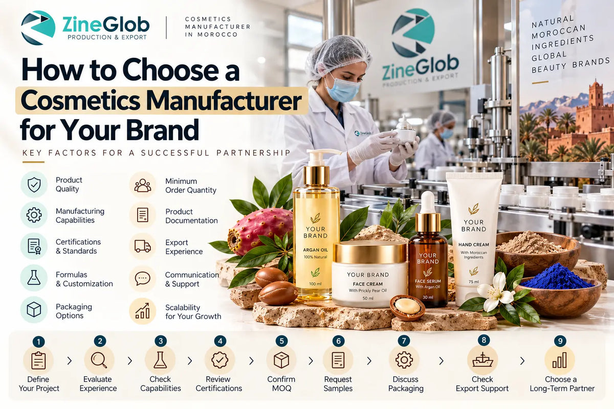 How to Choose a Cosmetics Manufacturer for Your Brand ZINEGLOB