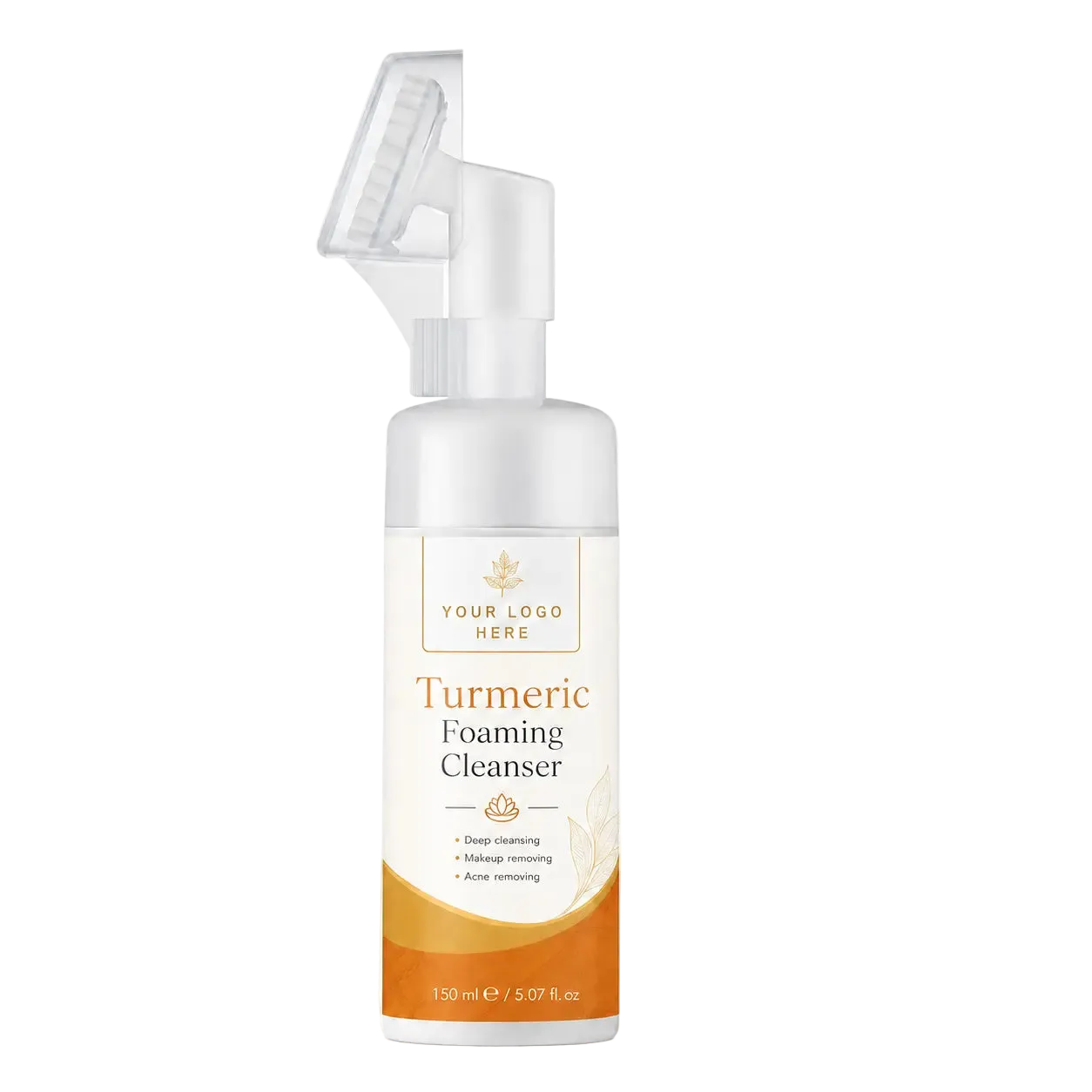 Organic Turmeric Cleanser Gel Private Label | Zineglob ZINEGLOB | First producer of Organic Moroccan Argan oil