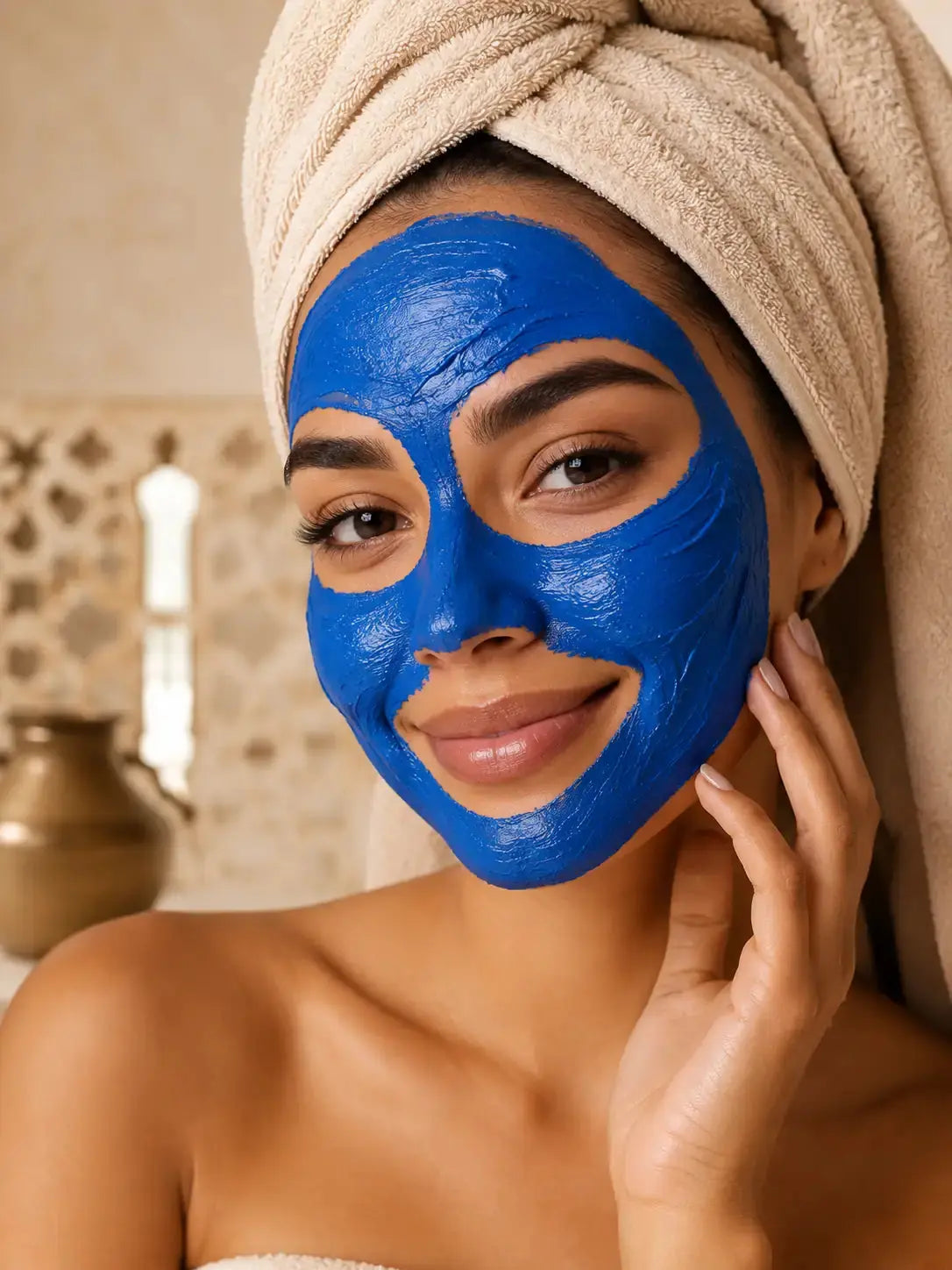 Bulk Sahara Nila Mask Wholesale | Zineglob ZINEGLOB | First producer of Organic Moroccan Argan oil