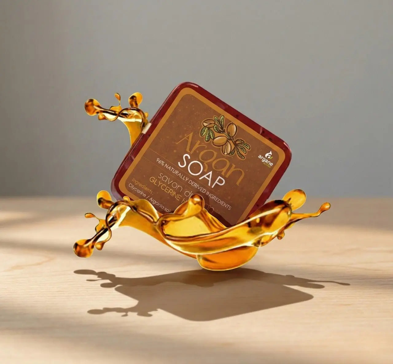 ZINEGLOB | First producer of Organic Moroccan Argan oil argane achifae ORGANIC ARGAN OIL SOAP - 75GR