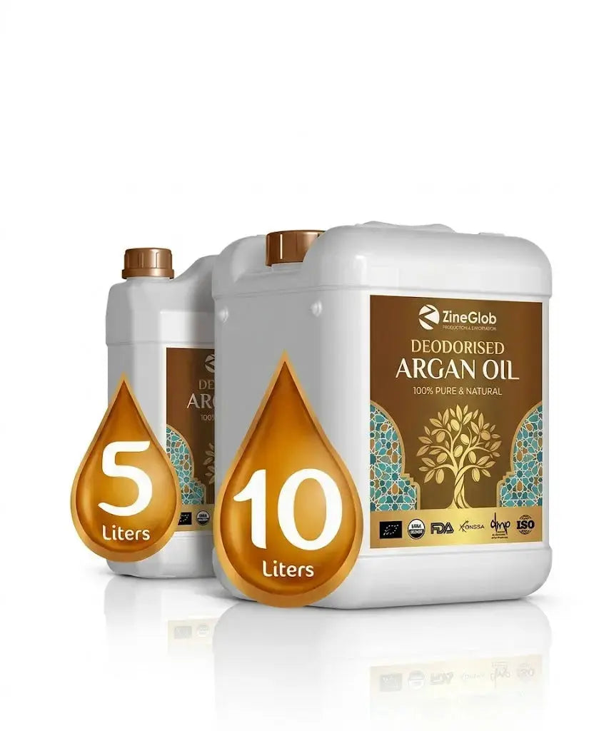 ZINEGLOB | First producer of Organic Moroccan Argan oil DEODORISED ARGAN OIL COSMETIC