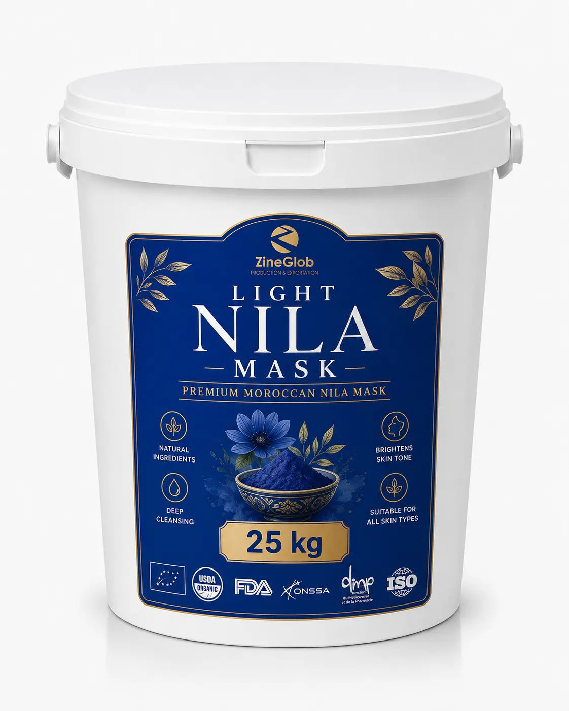 ZINEGLOB | First producer of Organic Moroccan Argan oil LIGHT NILA MASK