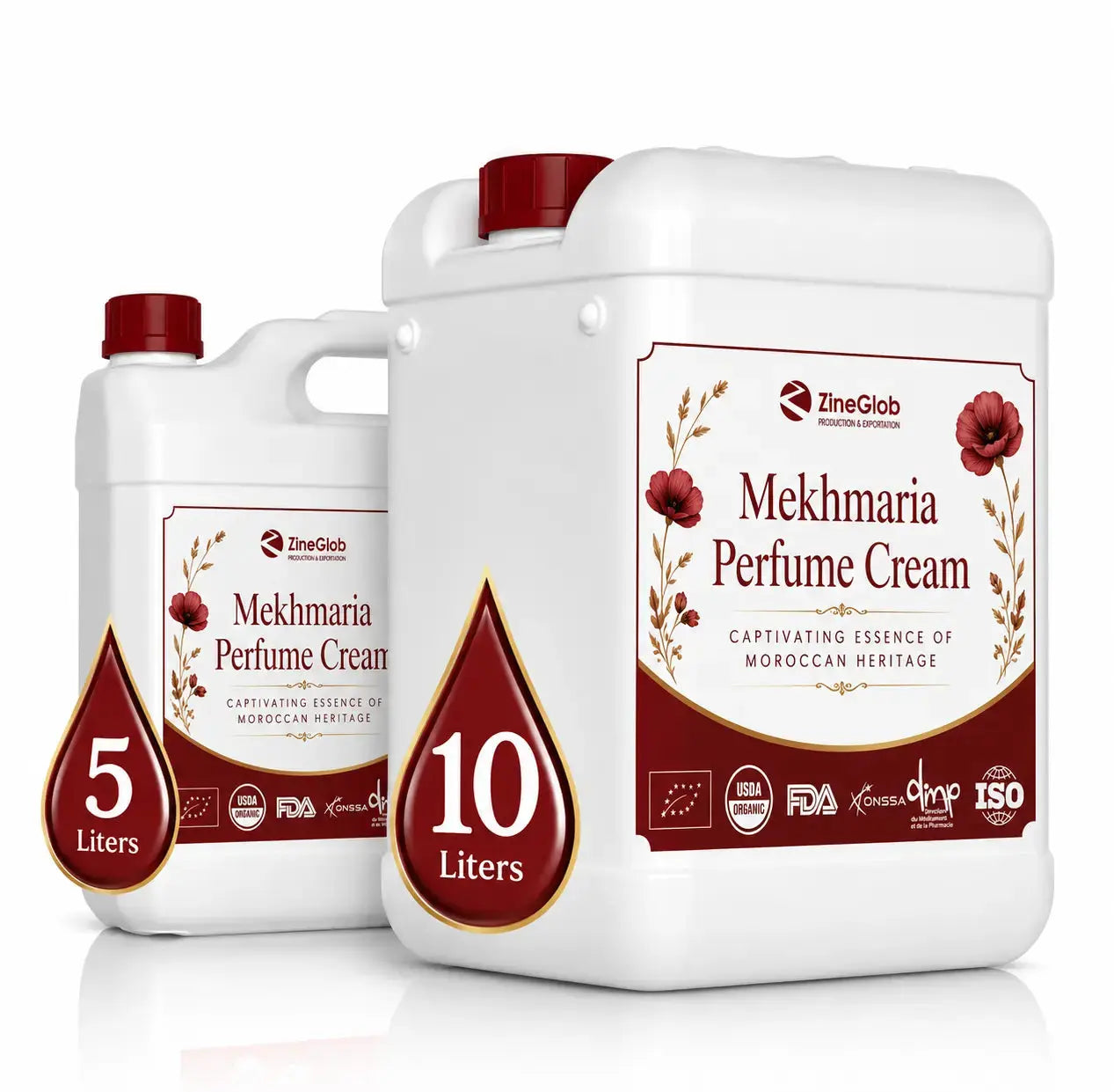 ZINEGLOB | First producer of Organic Moroccan Argan oil Mekhmaria Perfume Cream