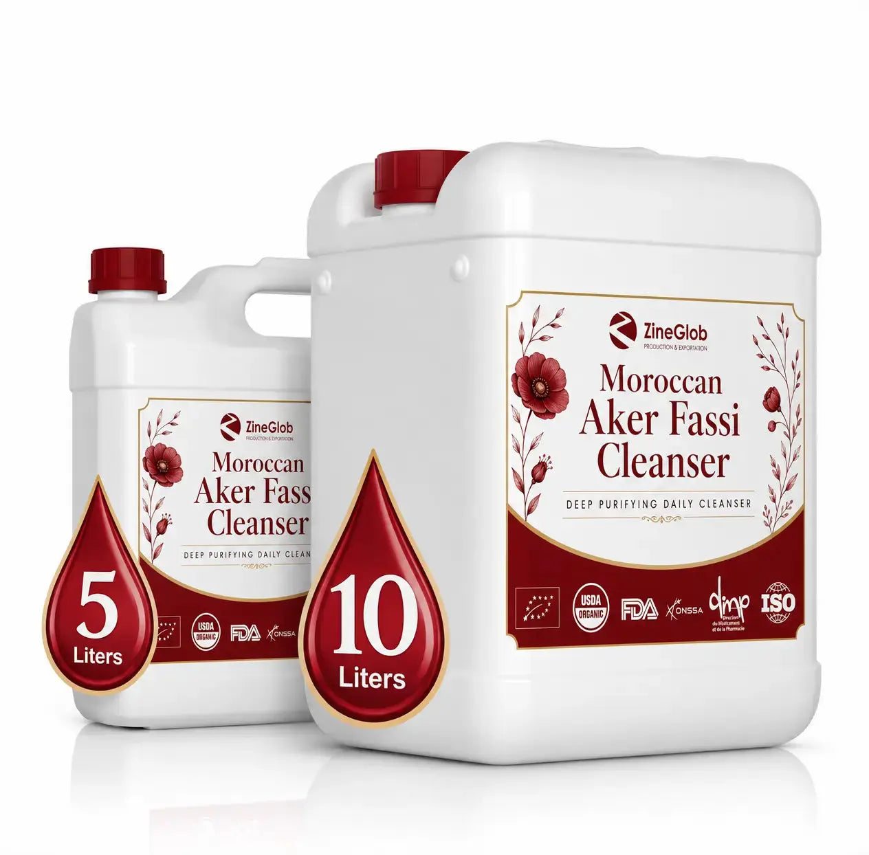 ZINEGLOB | First producer of Organic Moroccan Argan oil Moroccan Aker Fassi Cleanser