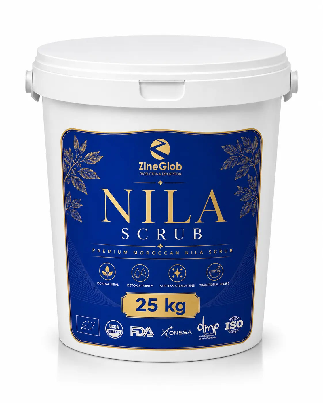 ZINEGLOB | First producer of Organic Moroccan Argan oil NILA SCRUB