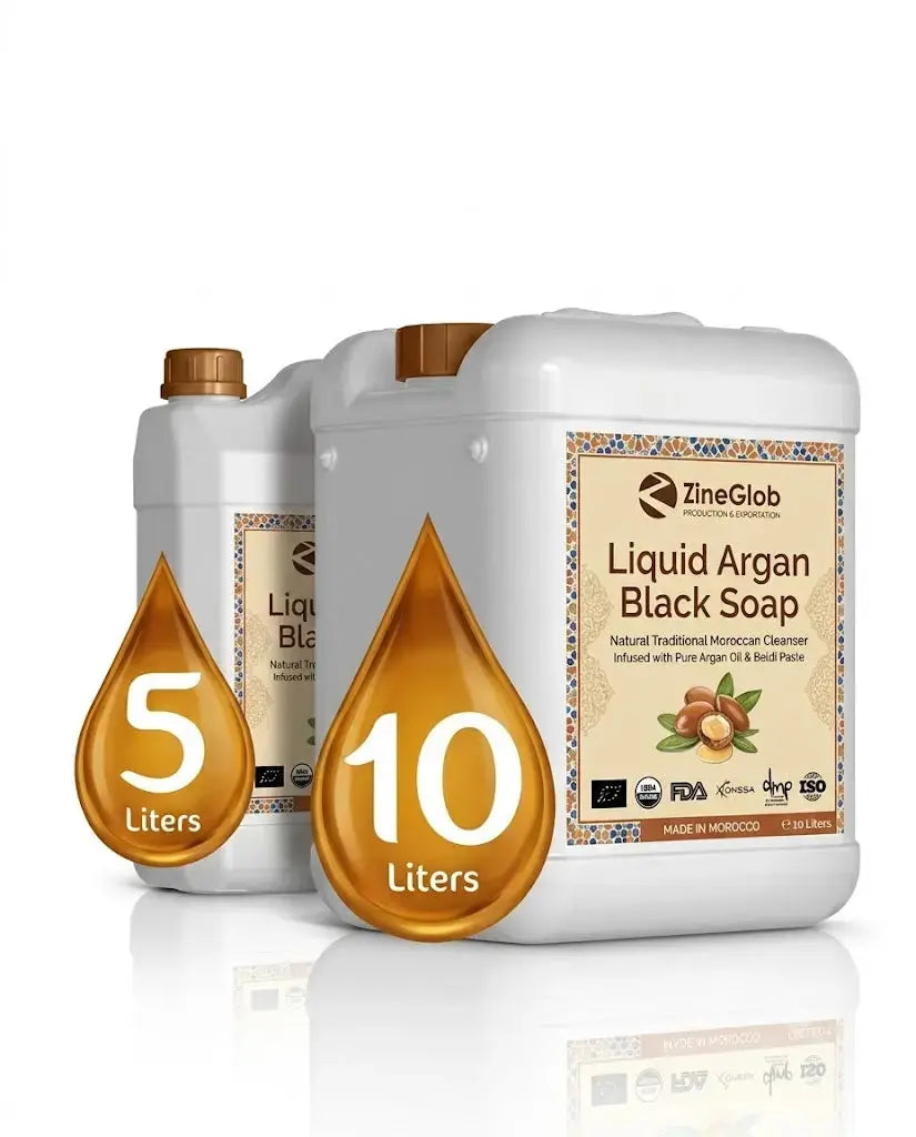 ZINEGLOB | First producer of Organic Moroccan Argan oil Premium Liquid Argan Black Soap