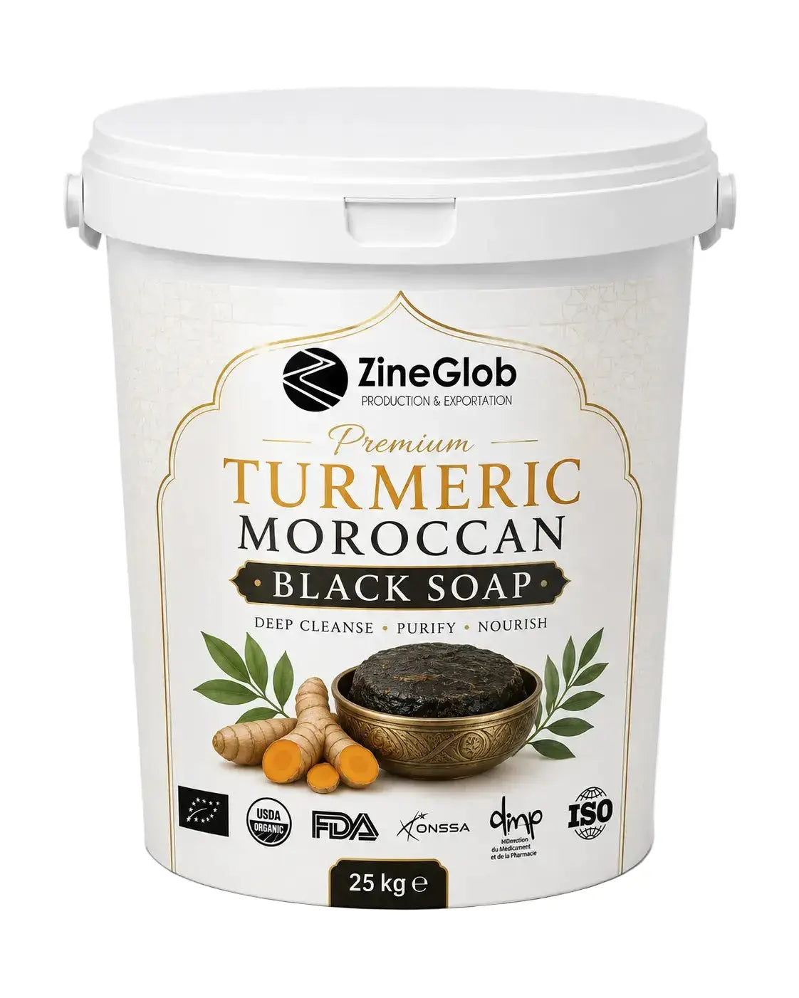 ZINEGLOB | First producer of Organic Moroccan Argan oil Premium Turmeric Moroccan Black Soap