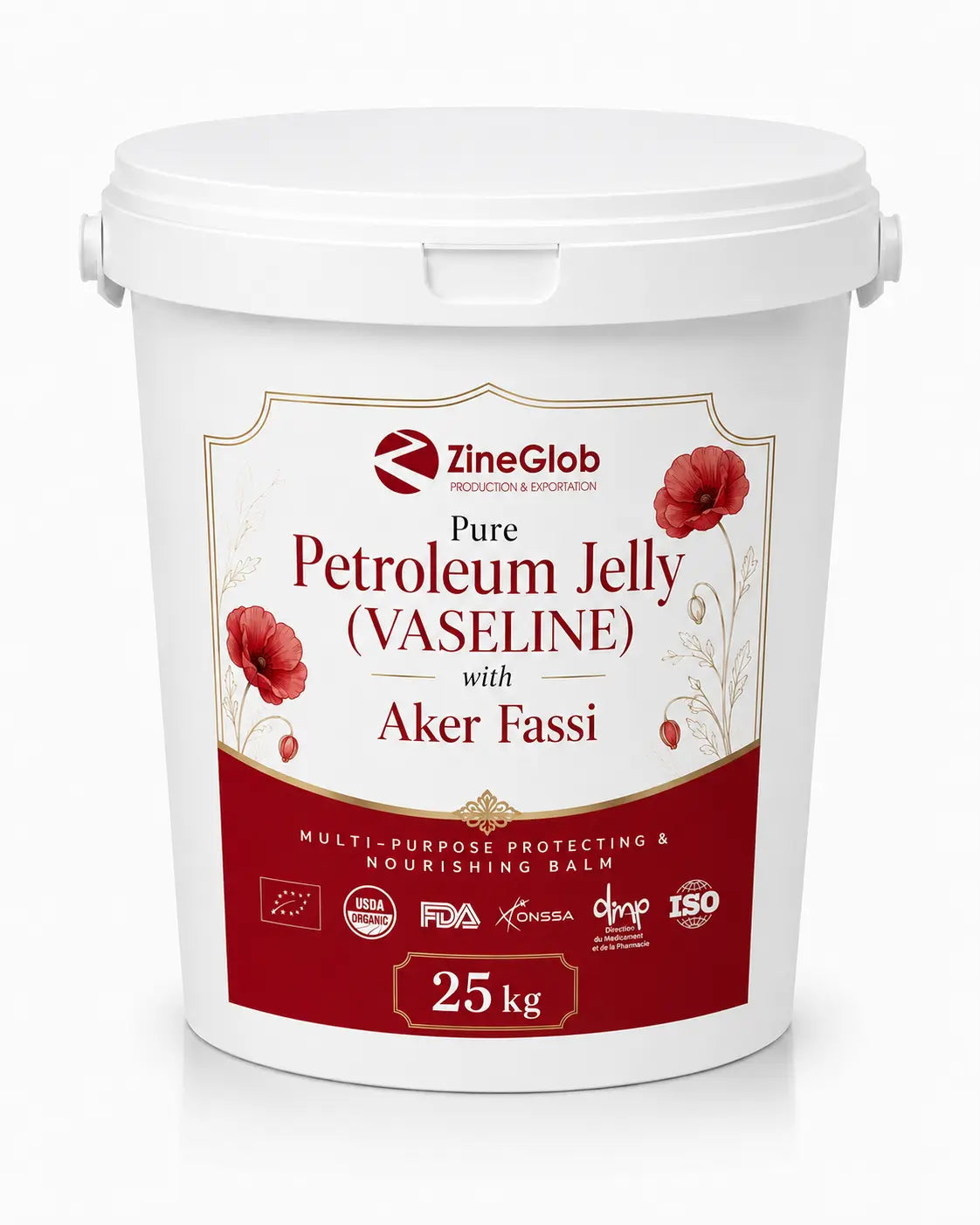 ZINEGLOB | First producer of Organic Moroccan Argan oil Pure Petroleum Jelly(VASELINE) with Aker Fassi