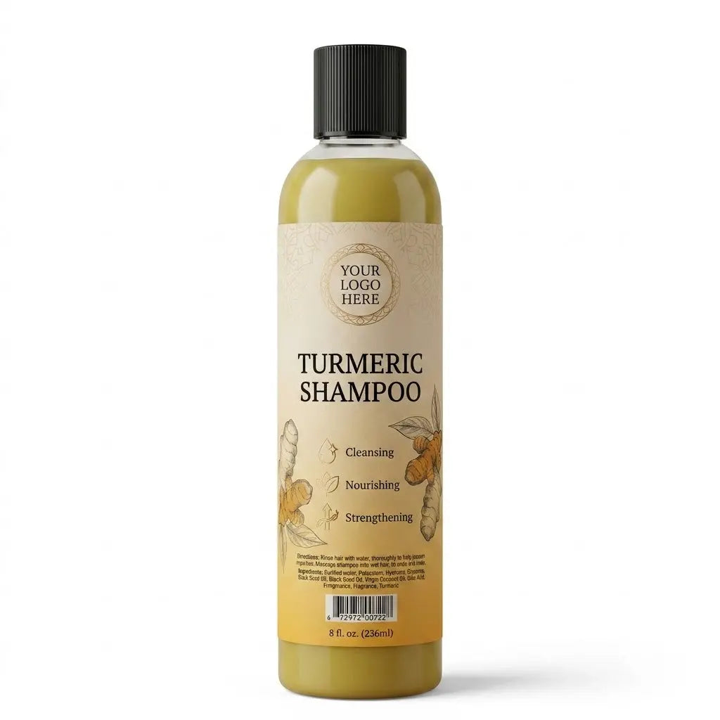 ZINEGLOB | First producer of Organic Moroccan Argan oil TURMERIC SHAMPOO