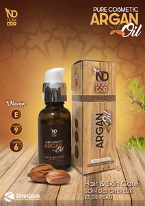 Pure Organic Argan oil Cosmetic (30 ML) -  ZINEGLOB | First producer of Organic Moroccan Argan oil