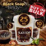 BLACK SOAP WITH EUCALYPTUS ESSENTIAL OIL