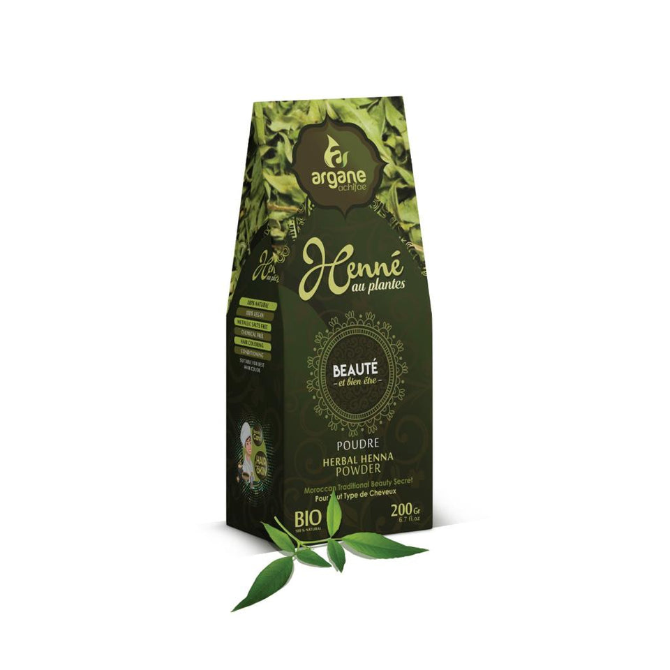 MOROCCAN HENNA POWDER WITH HERBALS 