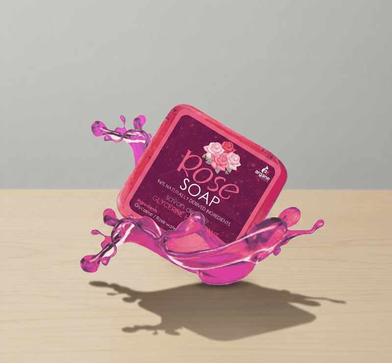 Rose Products argane achifae DAMASK ROSE HARD SOAP