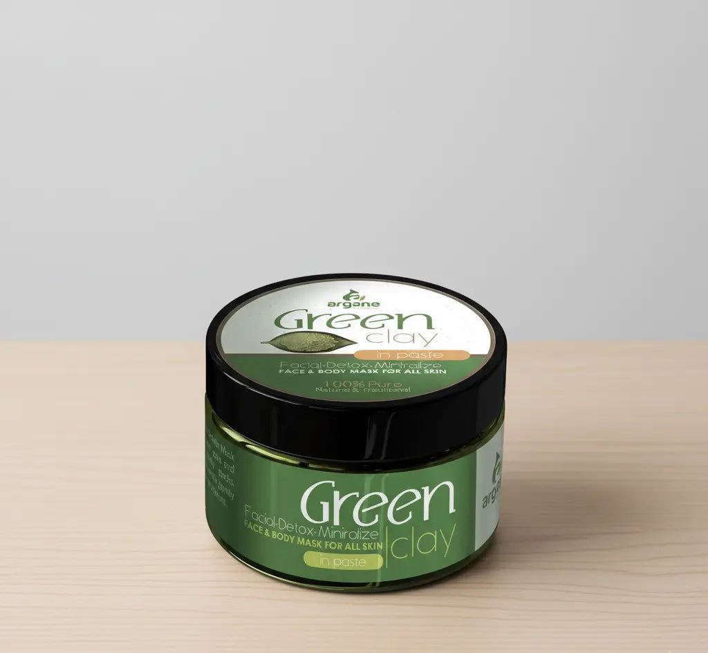green clay mask