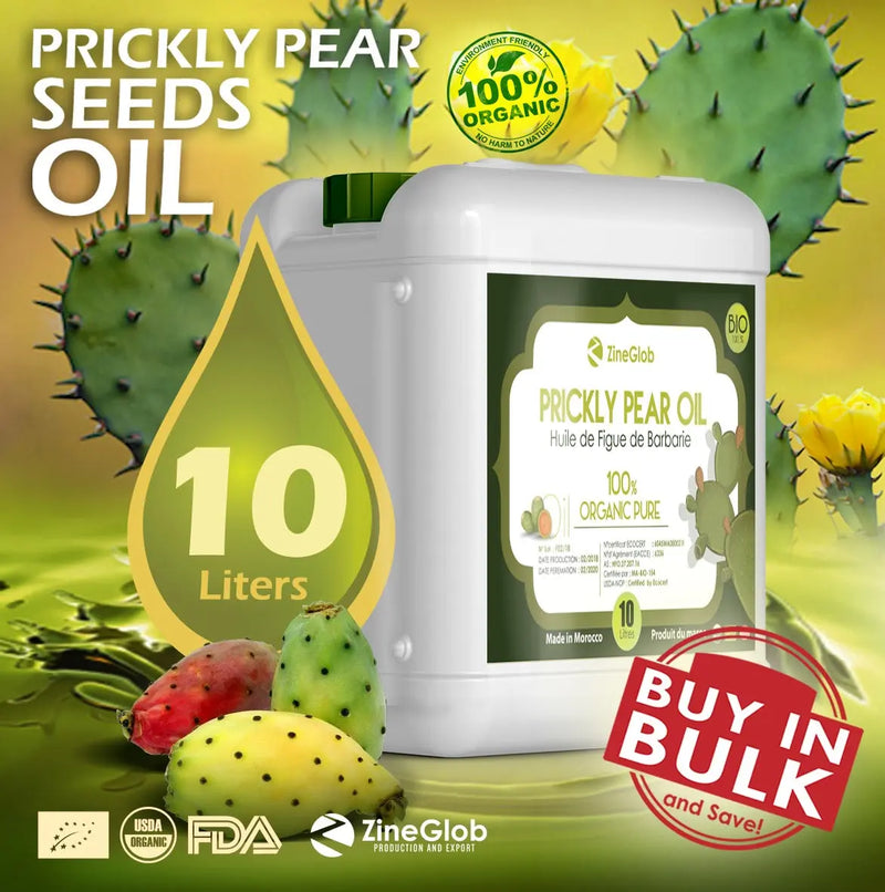 Prickly Pear Oil Products IN BULK ORGANIC PRICKLY PEAR OIL (10 Liters)