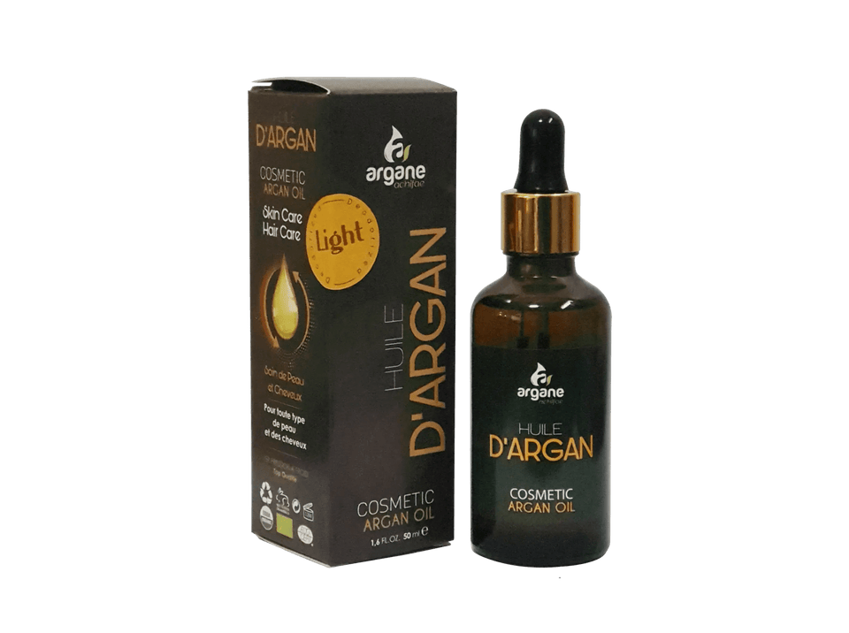PURE COSMETIC ARGAN OIL  Light Argan Isostearylic Esters 30 - 50 - 100 ml -  ZINEGLOB | First producer of Organic Moroccan Argan oil