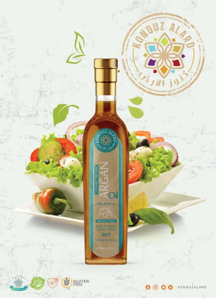 Culinary Argan Oil  for gastronomy food