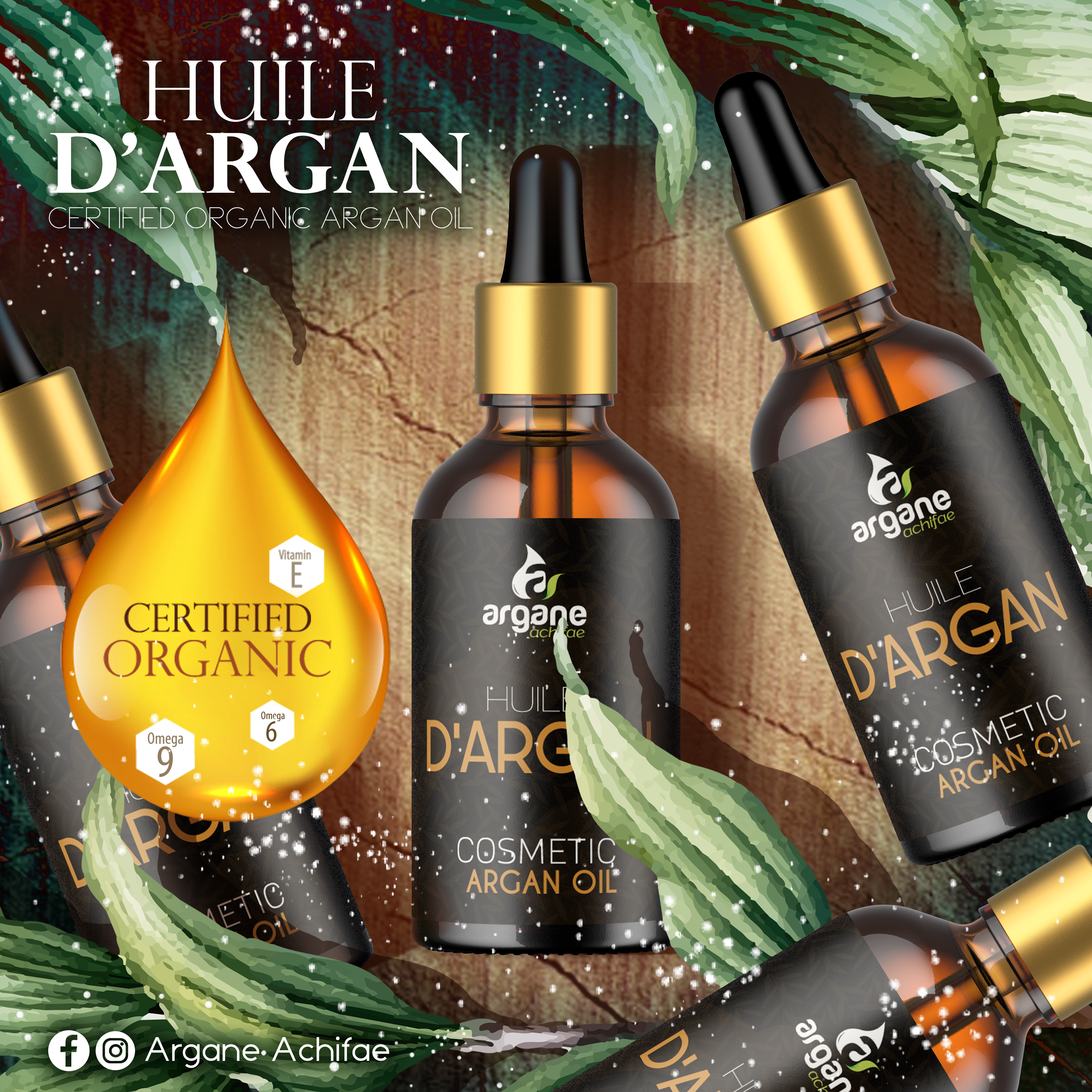 Argan Oil certified Organic