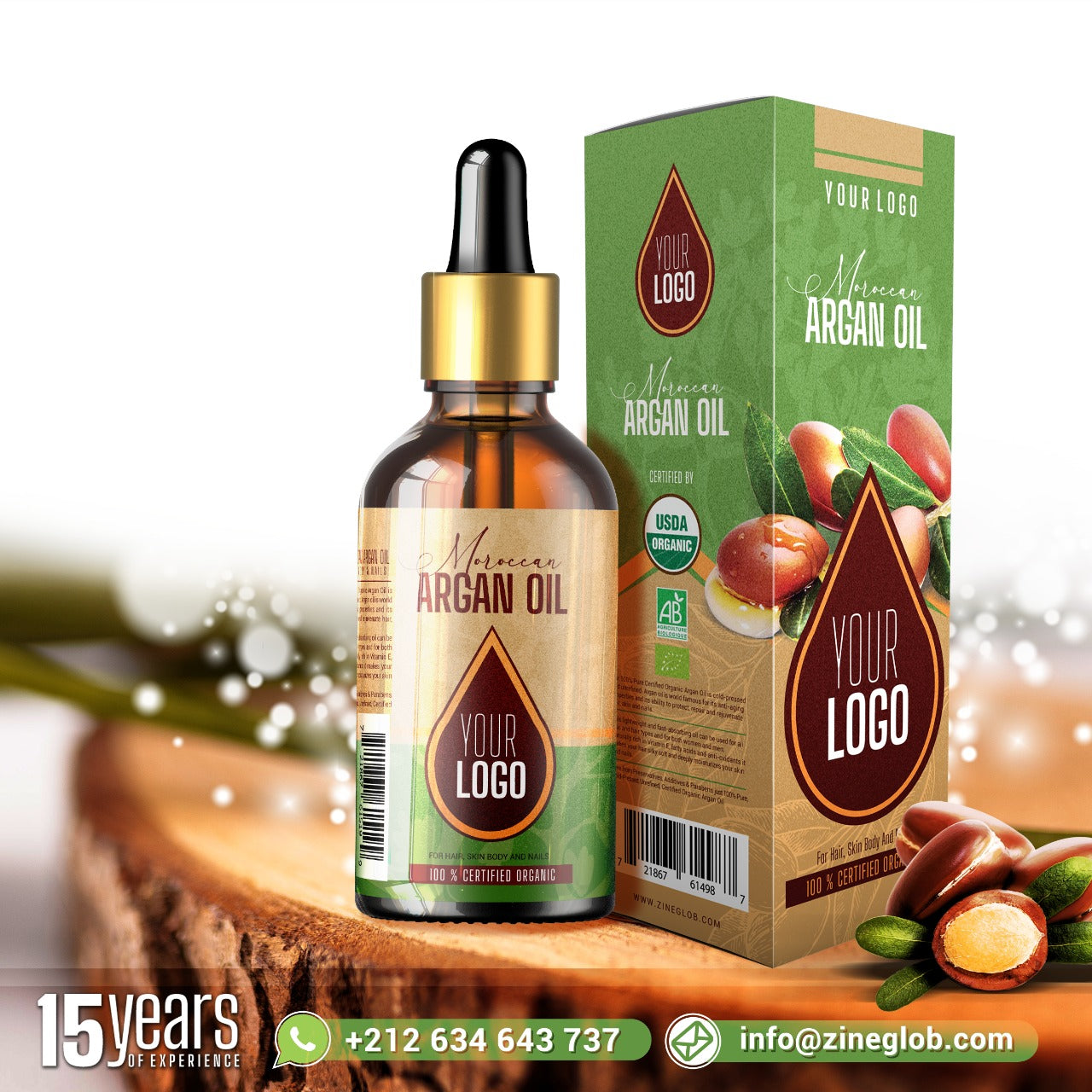 Production and marketing of Argan Oil private label and cosmetics