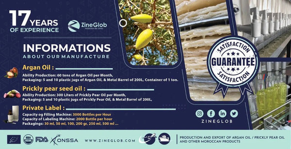 Argan Oil Supplier information