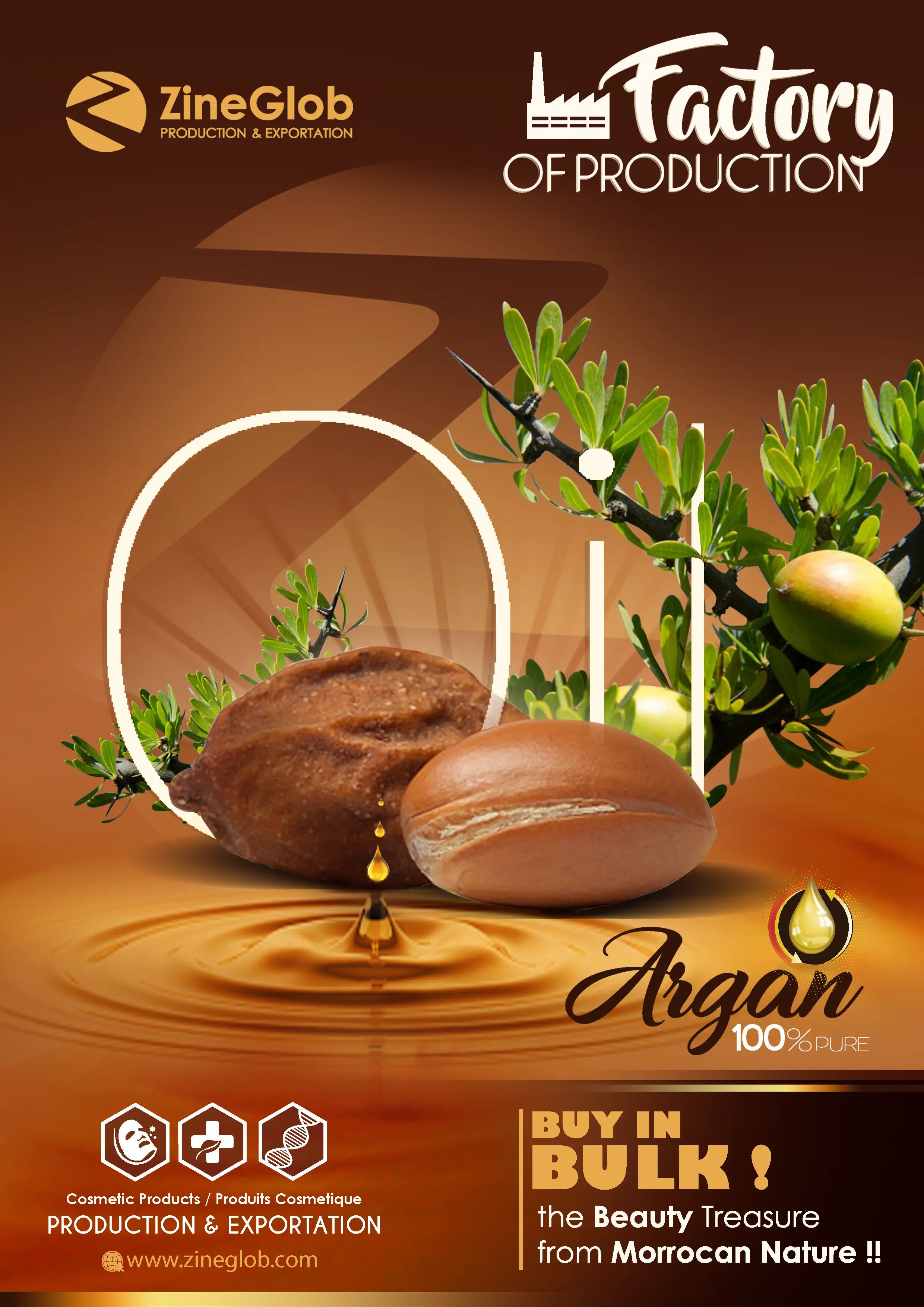 Discover the Benefits of Zineglob Argan Oil -  ZINEGLOB | First producer of Organic Moroccan Argan oil