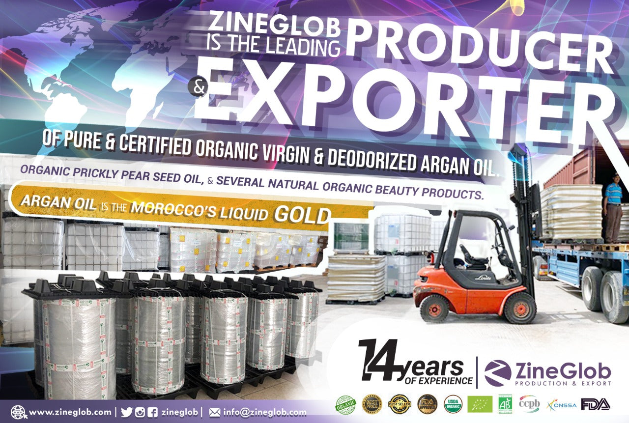 leading producer and exporter Argan oil and prickly pear seed oil