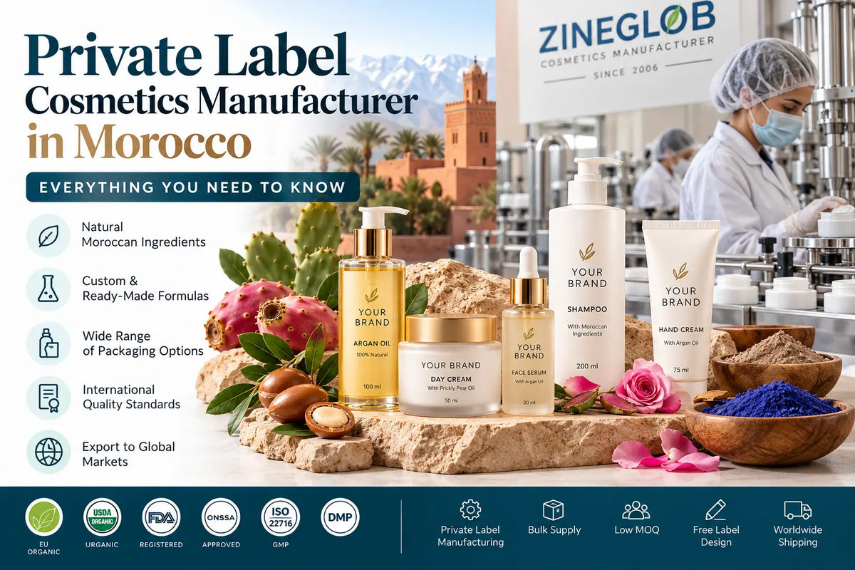 Private Label Cosmetics Manufacturer in Morocco: Everything You Need to Know  ZINEGLOB