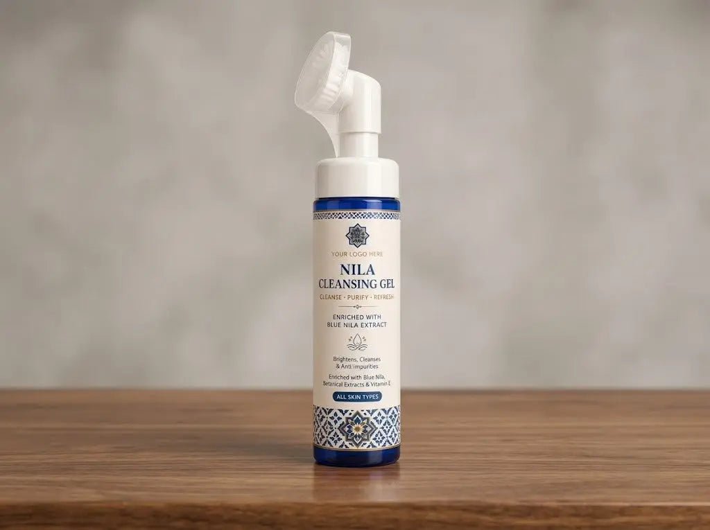 NILA CLEANSING GEL  ZINEGLOB | First producer of Organic Moroccan Argan oil