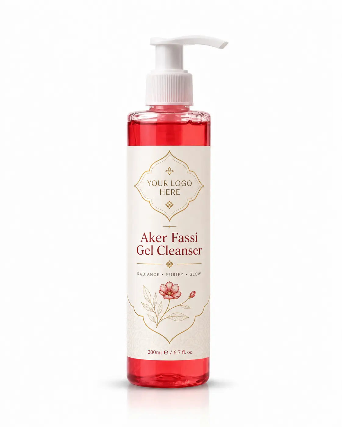 Organic Aker Fassi Gel Cleanser Private Label | Zineglob  ZINEGLOB | First producer of Organic Moroccan Argan oil