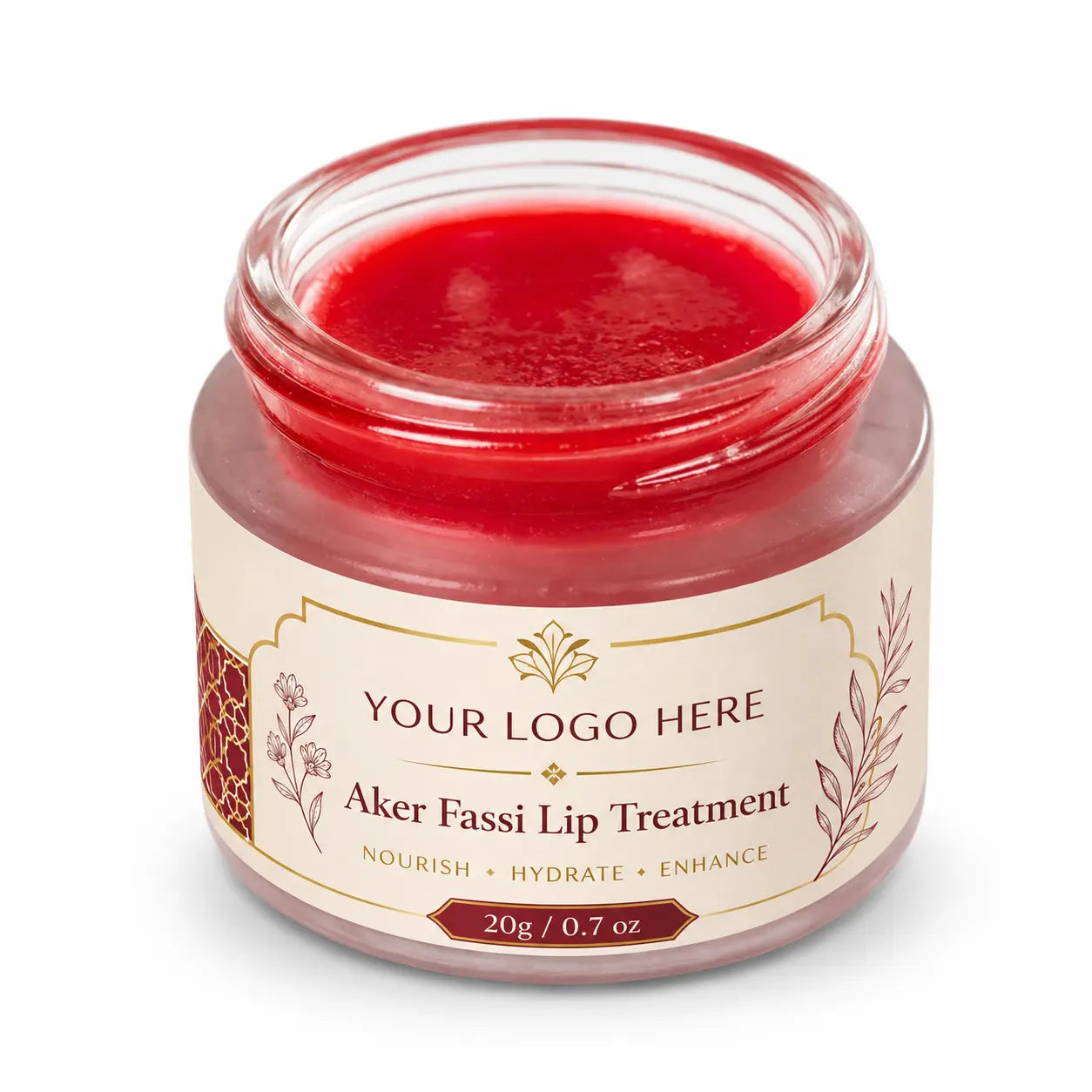 Organic Aker Fassi Lip Treatment Private Label | Zineglob  ZINEGLOB | First producer of Organic Moroccan Argan oil