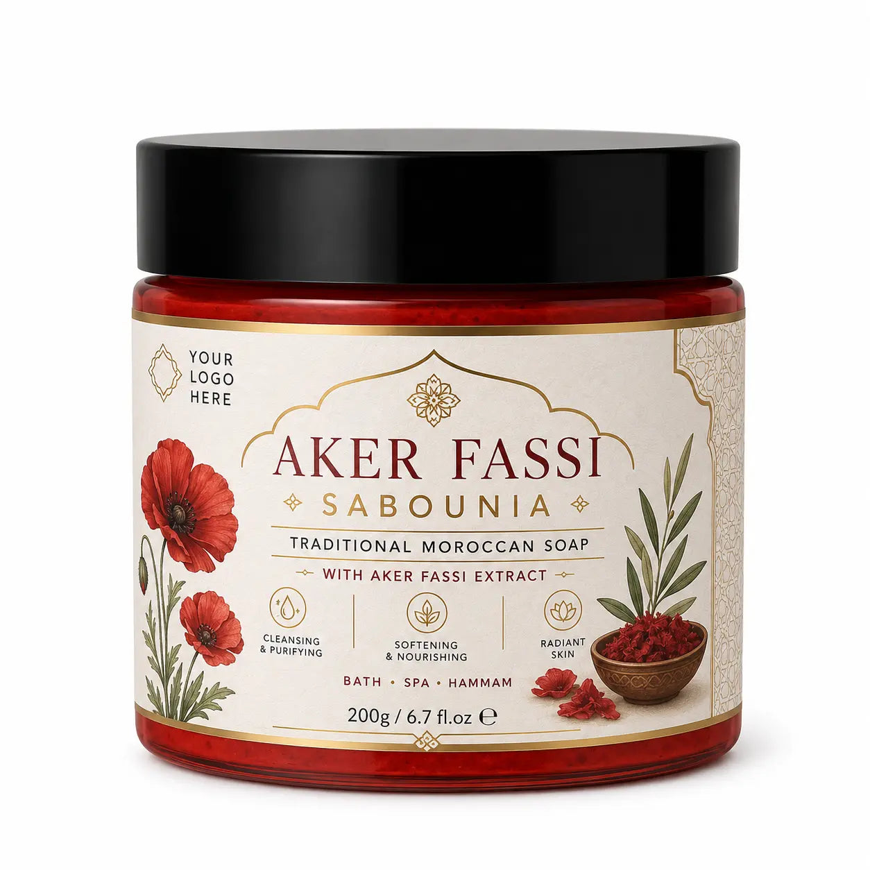 Organic Aker Fassi Sabounia Private Label | Zineglob  ZINEGLOB | First producer of Organic Moroccan Argan oil