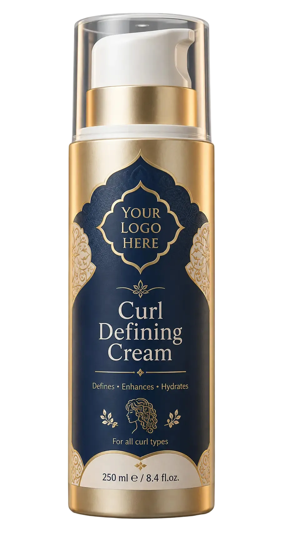 Organic Natural Curl Styling Cream Private Label | Zineglob  ZINEGLOB | First producer of Organic Moroccan Argan oil