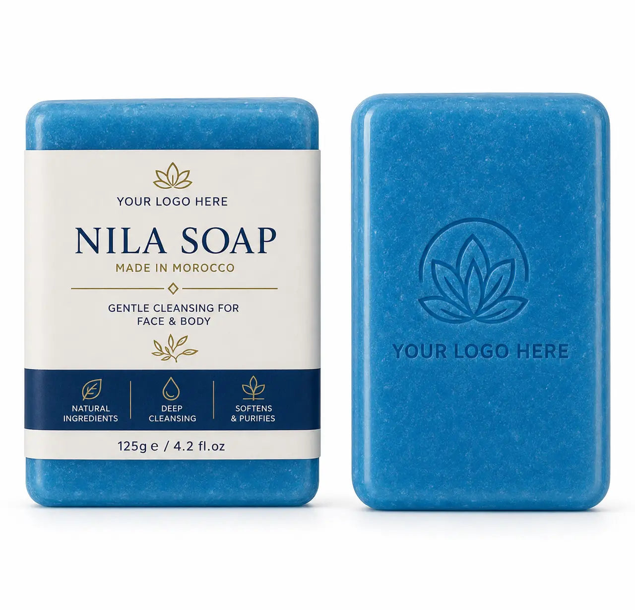 Organic Moroccan Nila Soap Private Label | Zineglob  ZINEGLOB | First producer of Organic Moroccan Argan oil