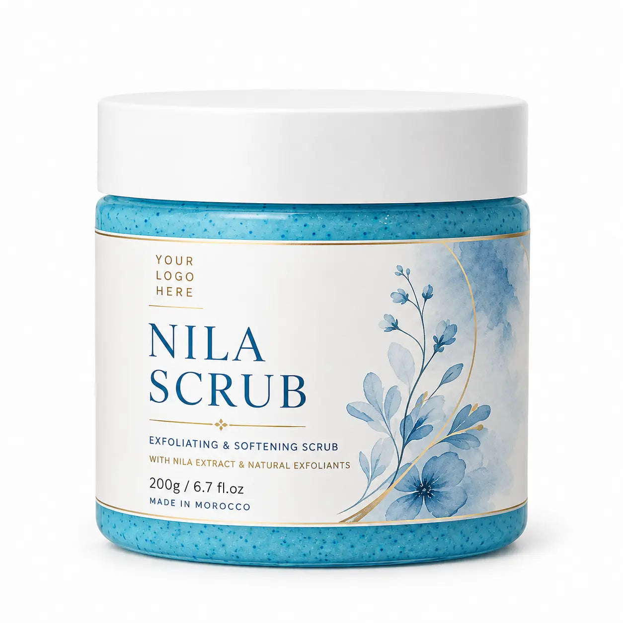 Organic Moroccan Nila Scrub Private Label | Zineglob  ZINEGLOB | First producer of Organic Moroccan Argan oil