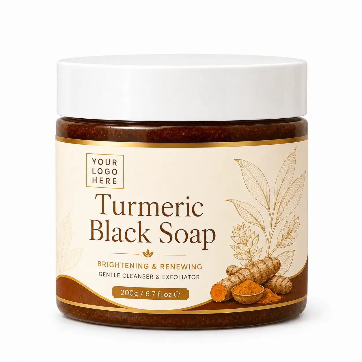 Organic Turmeric Black Soap Private Label | Zineglob  ZINEGLOB | First producer of Organic Moroccan Argan oil