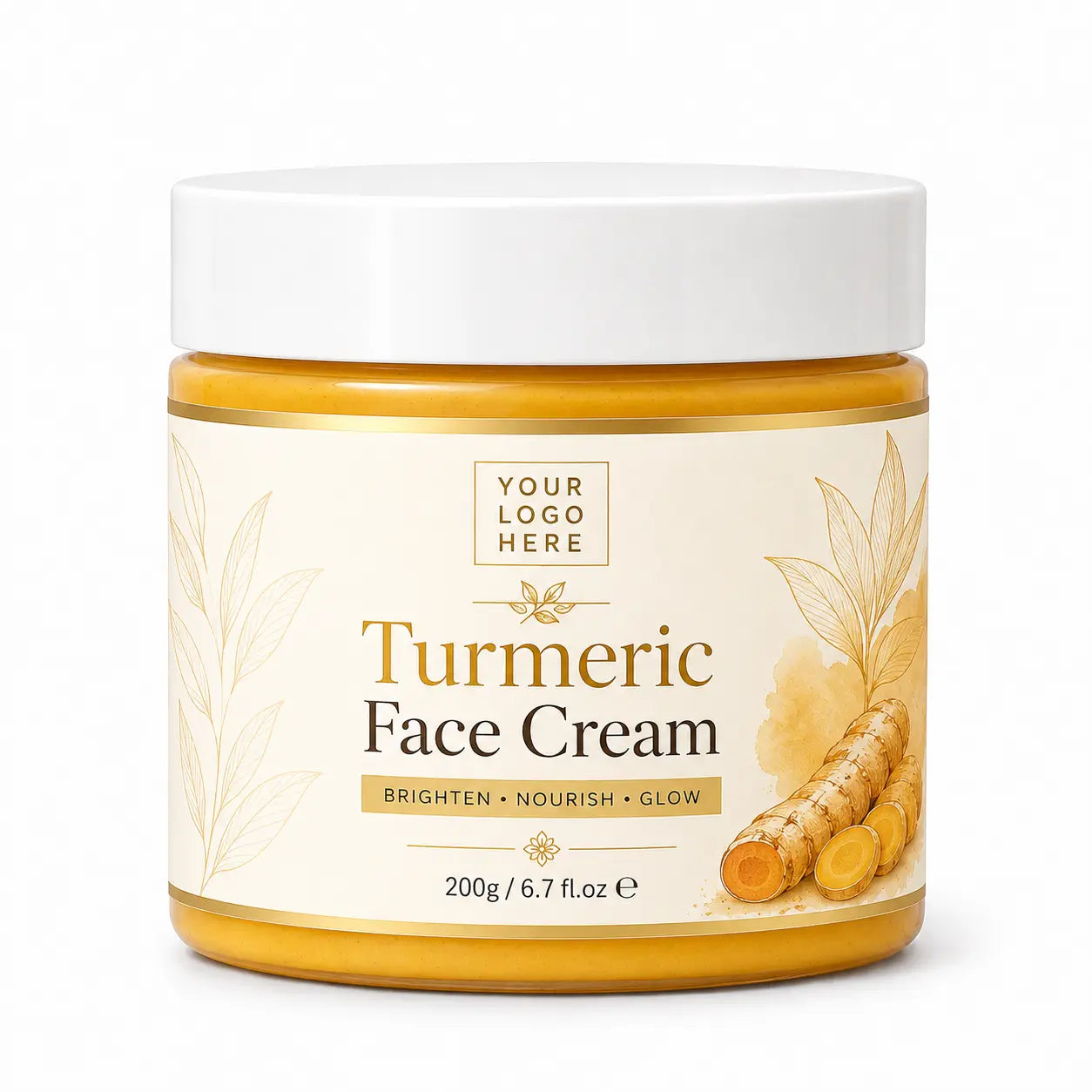 Organic Turmeric Face Cream Private Label | Zineglob  ZINEGLOB | First producer of Organic Moroccan Argan oil