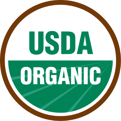 USDA Organic certification seal representing the organic quality of Zineglob argan oil and natural cosmetic products.
