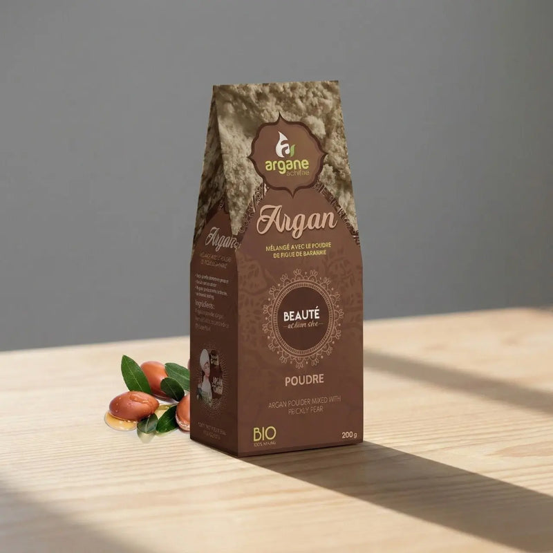 Argan Oil Products , Prickly Pear Oil Products argane achifae ARGAN AND PRICKLY PEAR POWDER-FOR HAIR