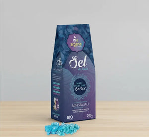 BATH SALTS WITH ESSENTIAL OILS - 200GR