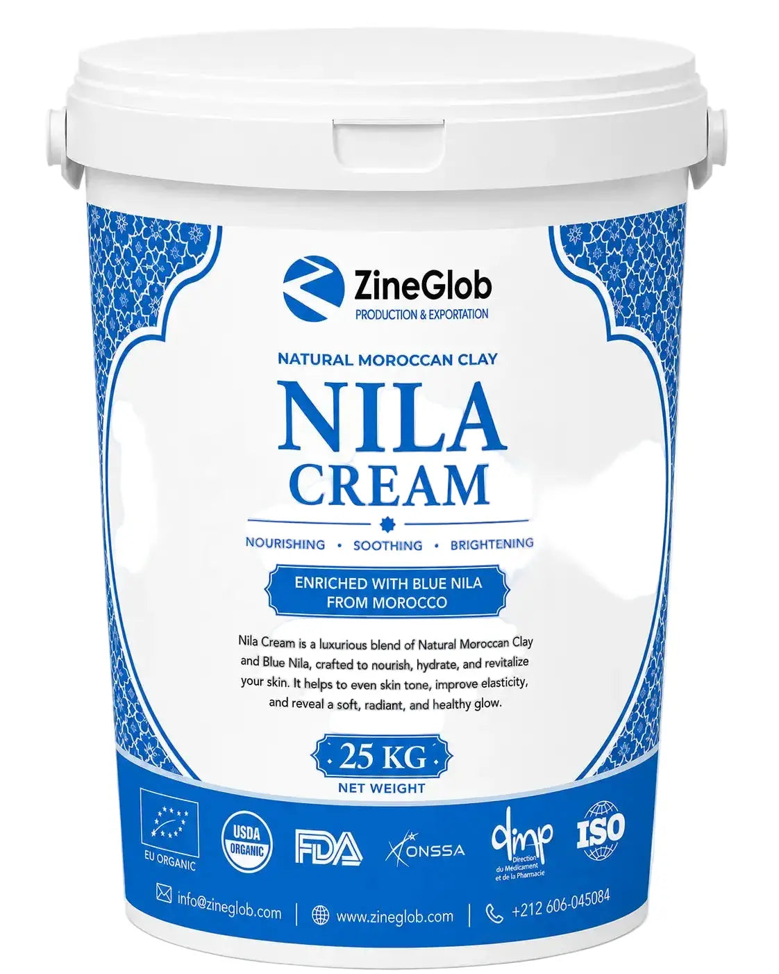 Bulk Nila Cream 25 KG Wholesale - Nourishing & Brightening Skincare Cream