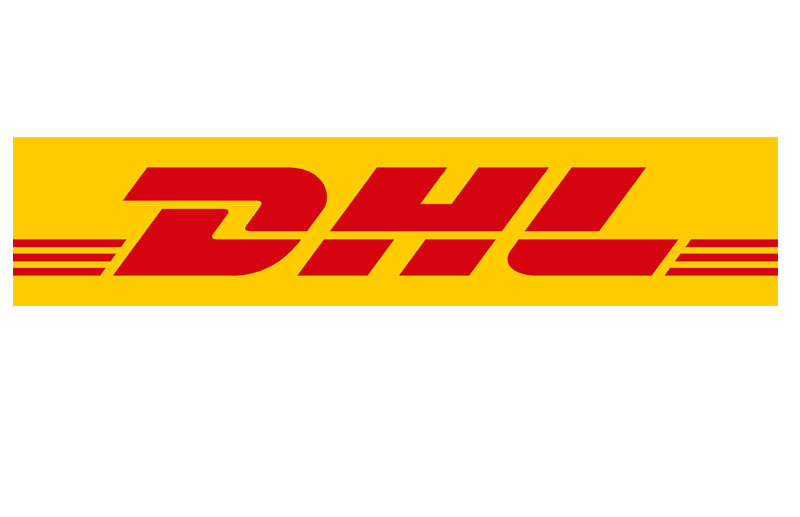 DHL Express international shipping partner logo