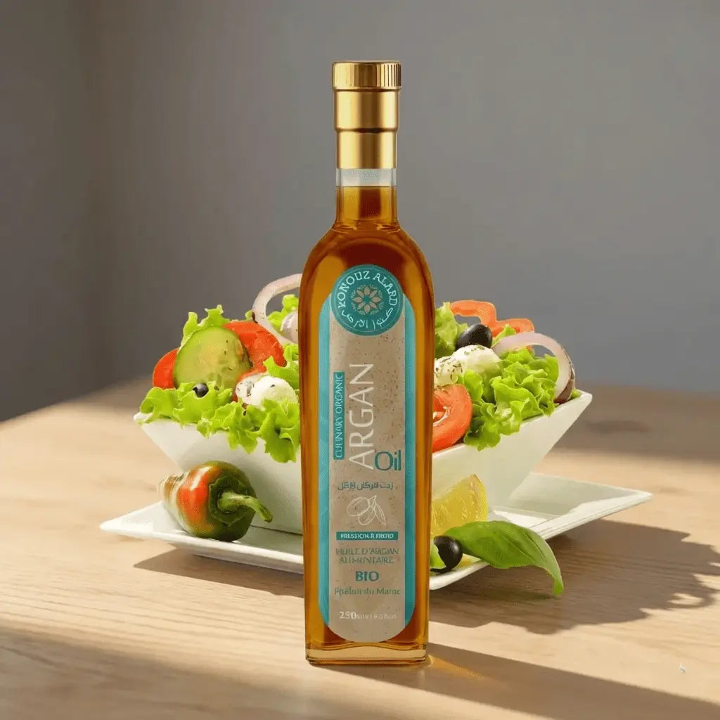 ZINEGLOB | First producer of Organic Moroccan Argan oil KOUNOUZ ALARD CULINARY ARGAN OIL