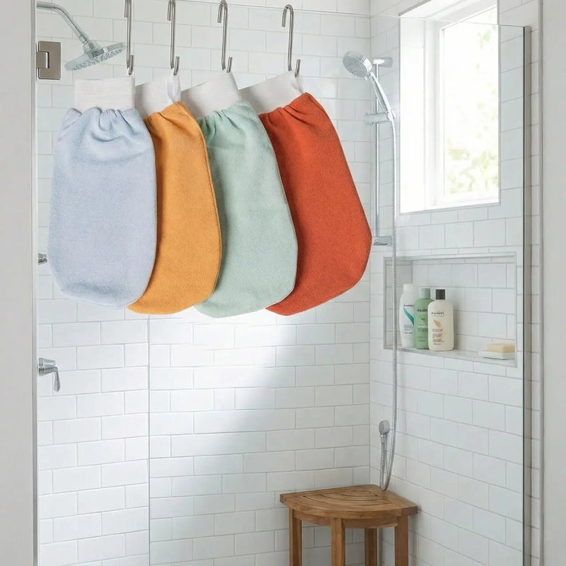 ZINEGLOB | First producer of Organic Moroccan Argan oil IN BULK MOROCCAN EXFOLIATING KESSA GLOVE