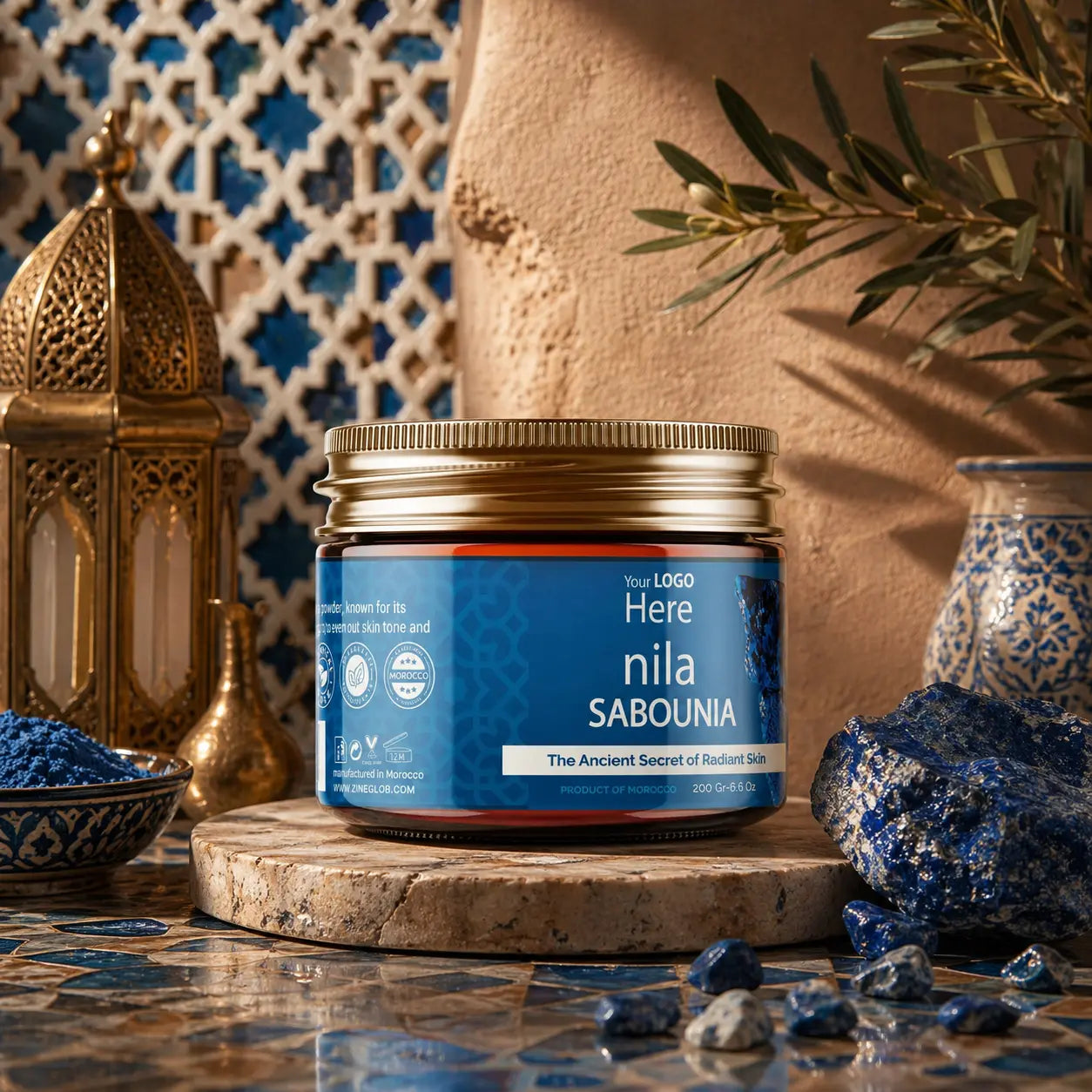ZINEGLOB | First producer of Organic Moroccan Argan oil PRIVATE LABEL Nila Sabonia – The Moroccan Secret for Radiant & Even Skin Tone