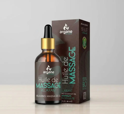 RELAXING MASSAGE OIL WITH ARGAN