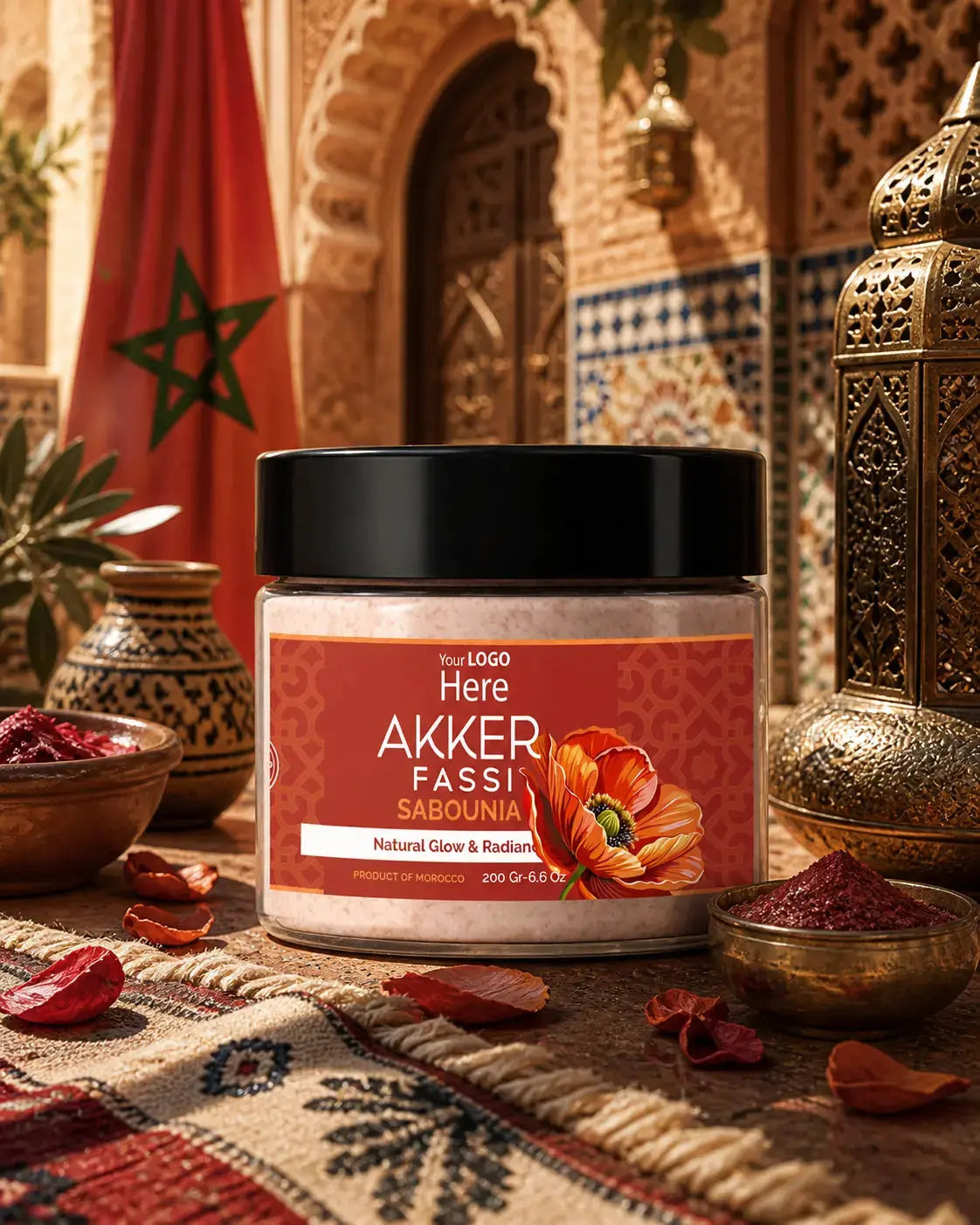  ZINEGLOB | First producer of Organic Moroccan Argan oil PRIVATE LABEL Sabounia Akker Fassi – Natural Moroccan Body Powder | Private Label Cosmetics