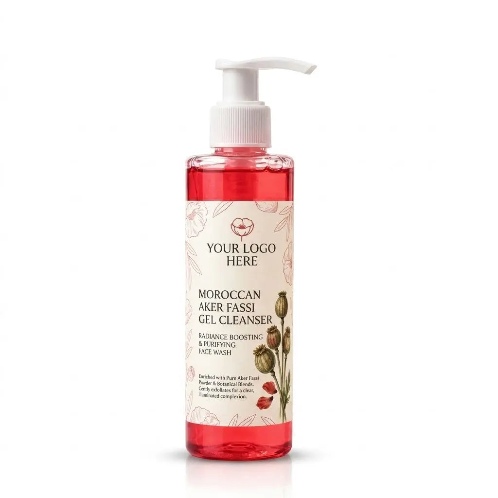  ZINEGLOB | First producer of Organic Moroccan Argan oil AKER FASSI GEL CLEANSER